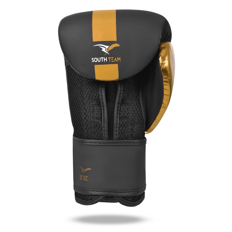 LUVA DE BOXE PRETA E AMARELA FANTANSY