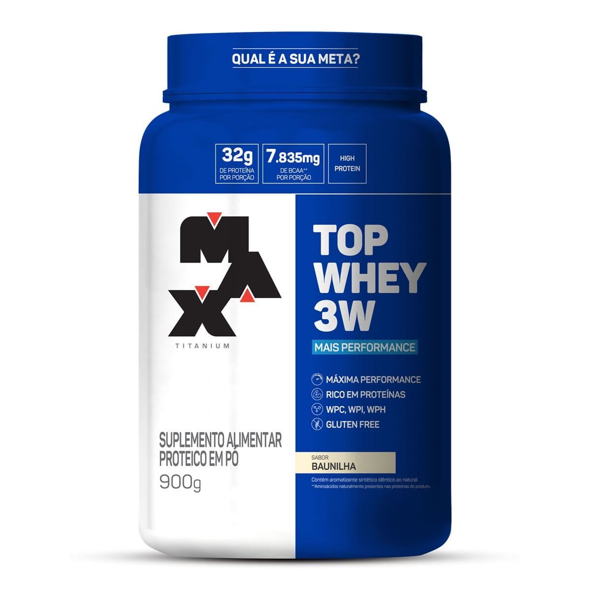 Top Whey 3W Mais Performance -