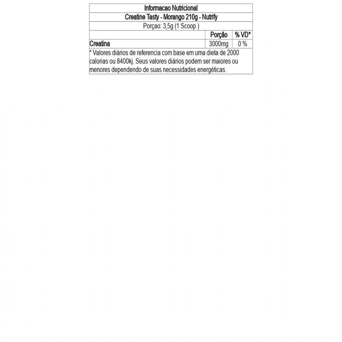 Creatine Tasty -  400g - Nutrify