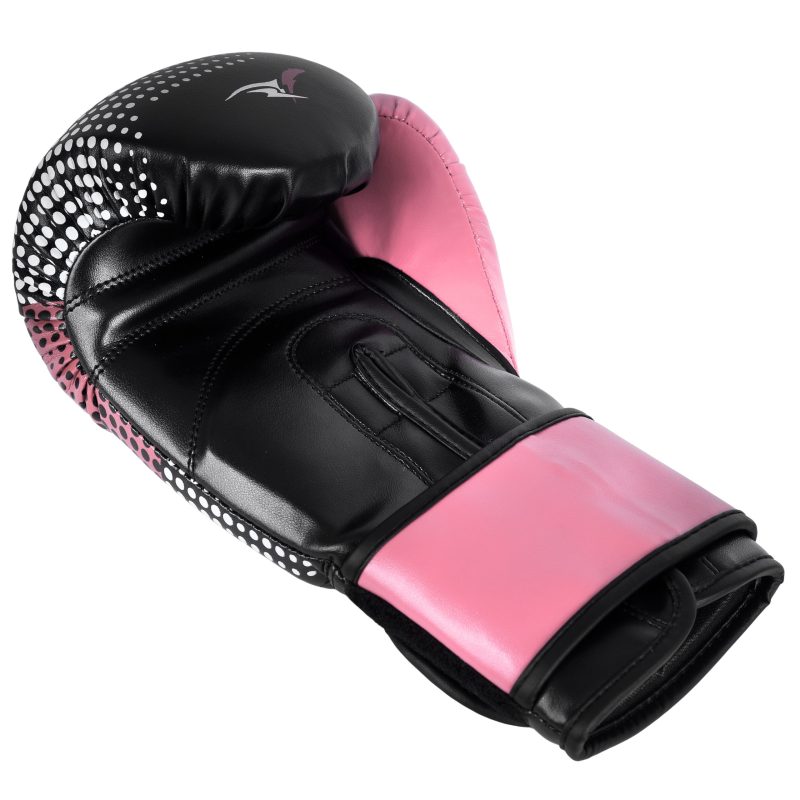 LUVA DE BOXE PRO ROSA E PRETA