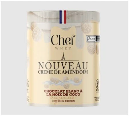 Creme De Amendoim 600g Zero Açucar C/ Whey Protein  