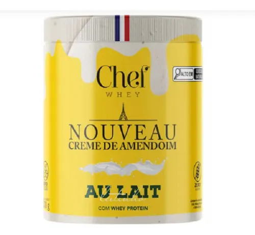 Creme De Amendoim 600g Zero Açucar C/ Whey Protein  