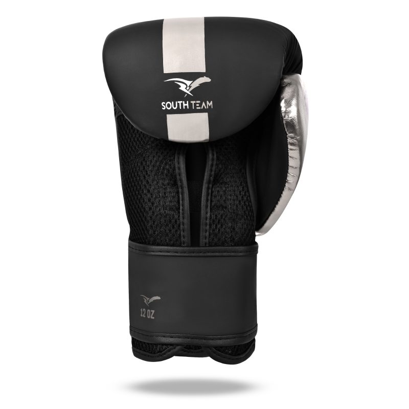 LUVA DE BOXE PRETA E CREME FANTASAY 