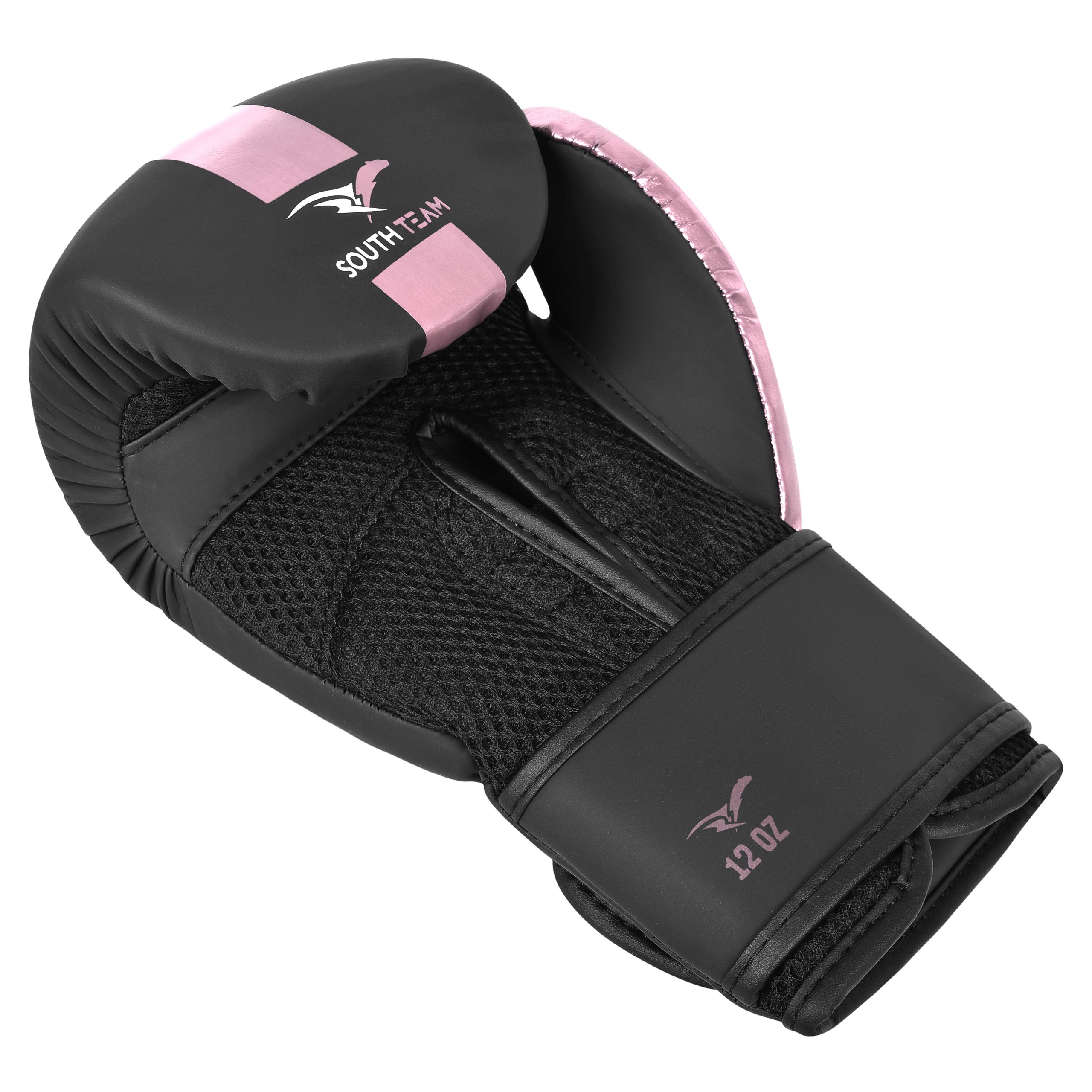 LUVA DE BOXE PRETA E ROSA FANTASY