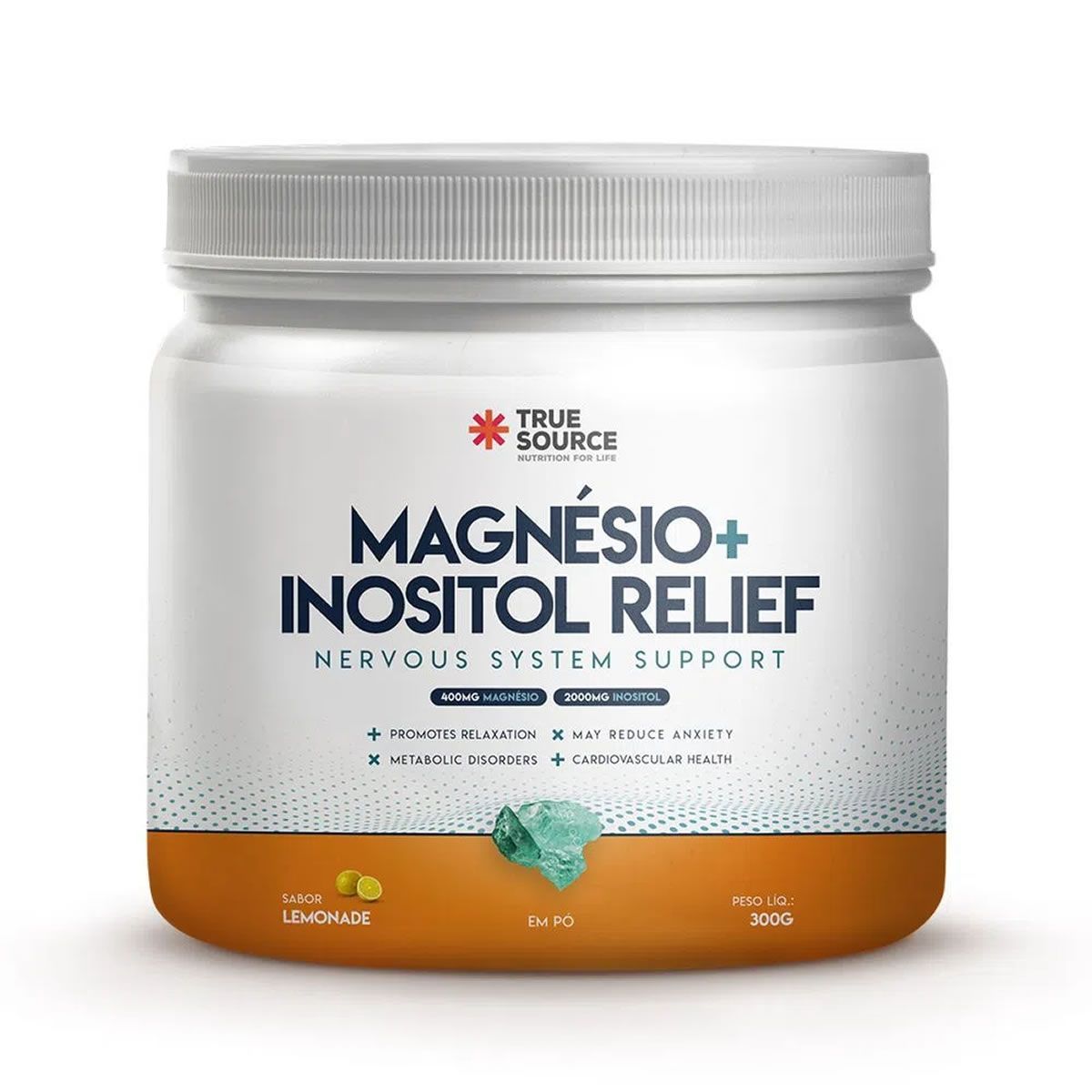 True Magnésio + Inositol Relief - 300g 