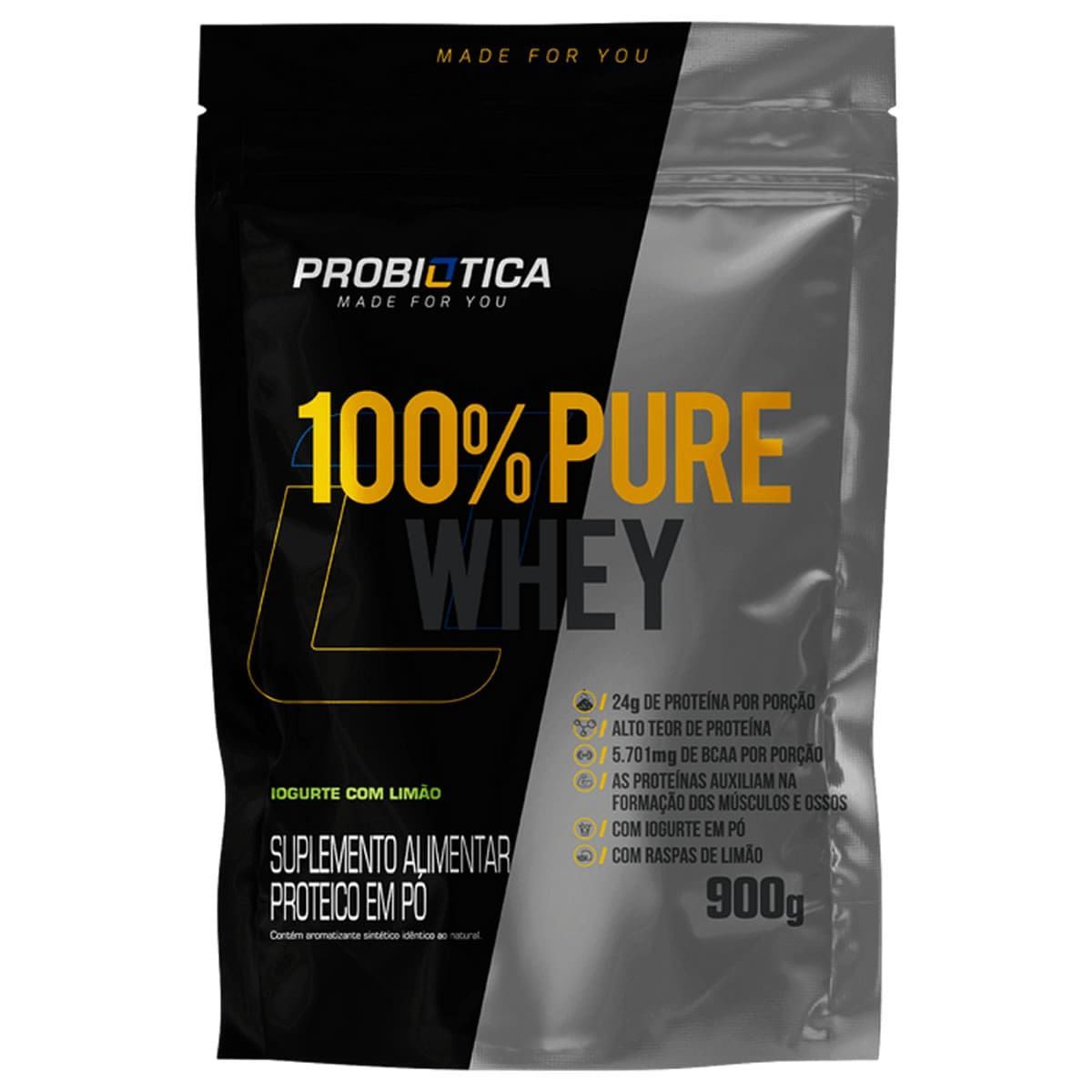 100% Pure Whey Protein Probiotica