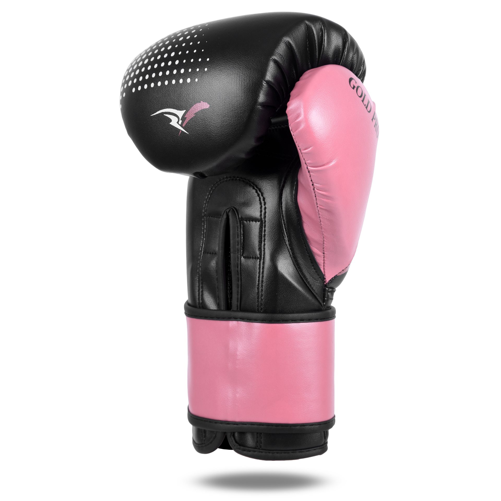 LUVA DE BOXE PRO ROSA E PRETA