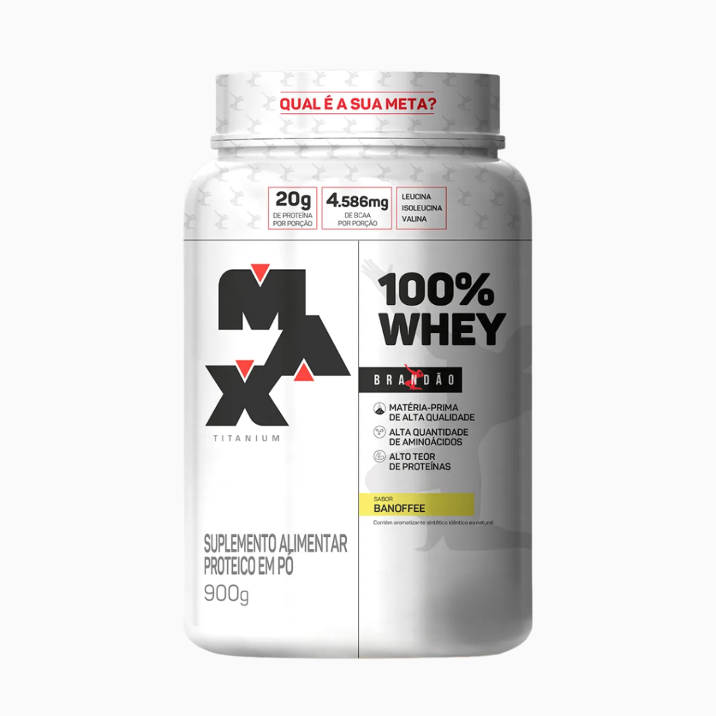Whey Protein Rafael Brandão 900g - Max Titanium