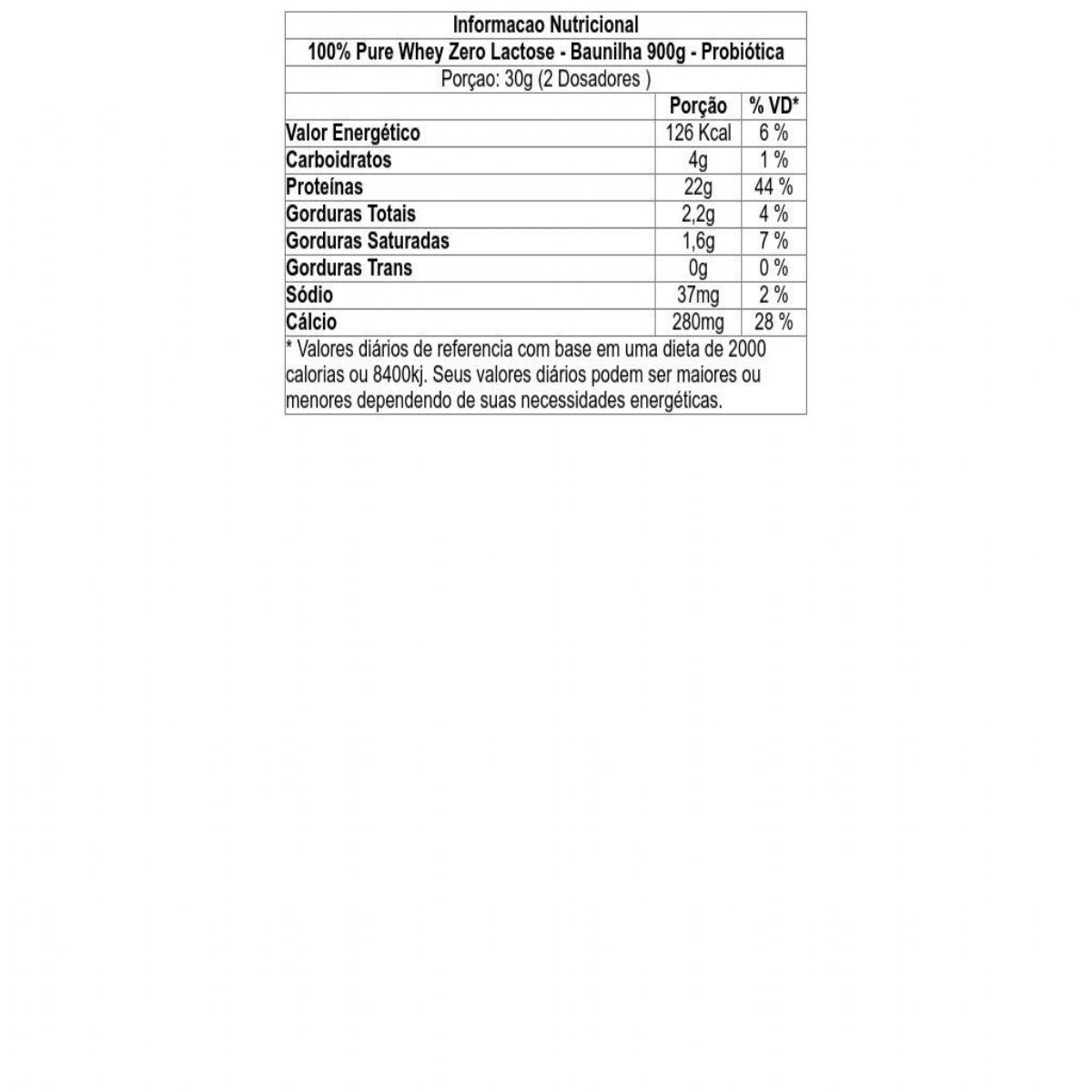 Probiotica 100% Pure Whey Zero Lactose
