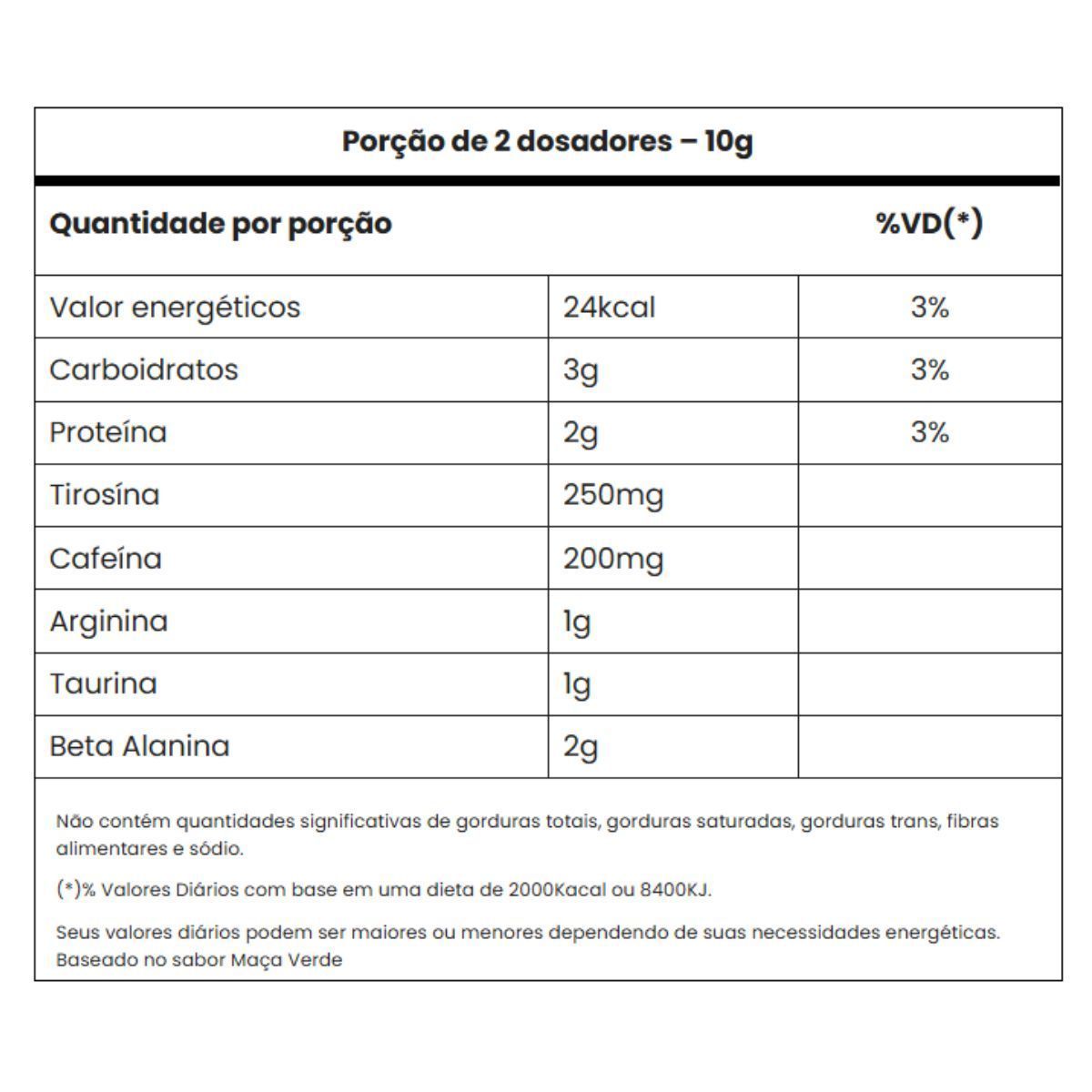 Muscle Bunny Pré-Treino - 300g  