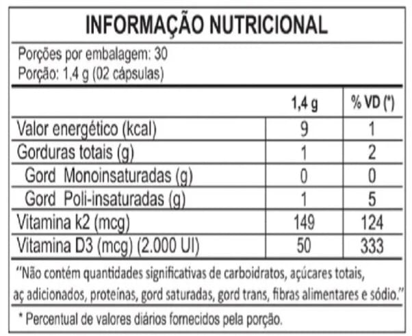 Vitamina K2 Ozonizado