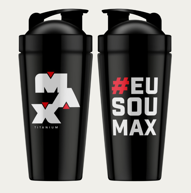 Coqueteleira  700 ml - Max Titanium 