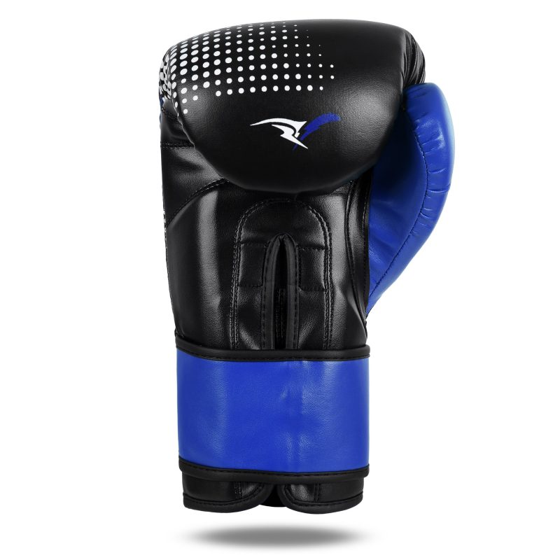 LUVA DE BOXE PRO AZUL E PRETA