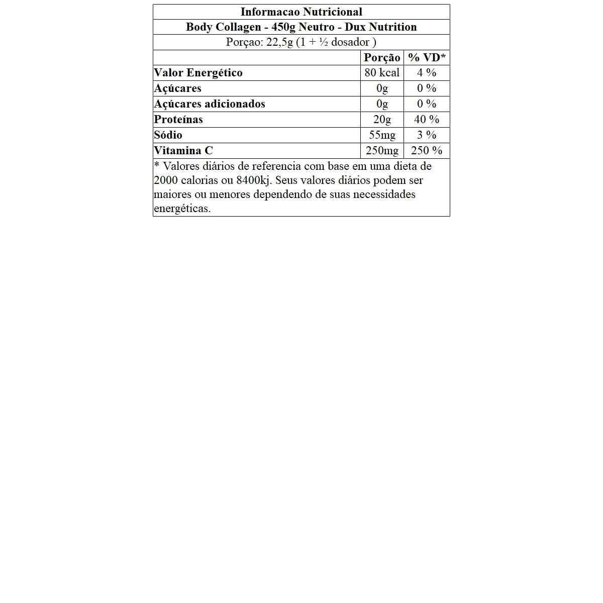 Body Collagen Protein - 450g 