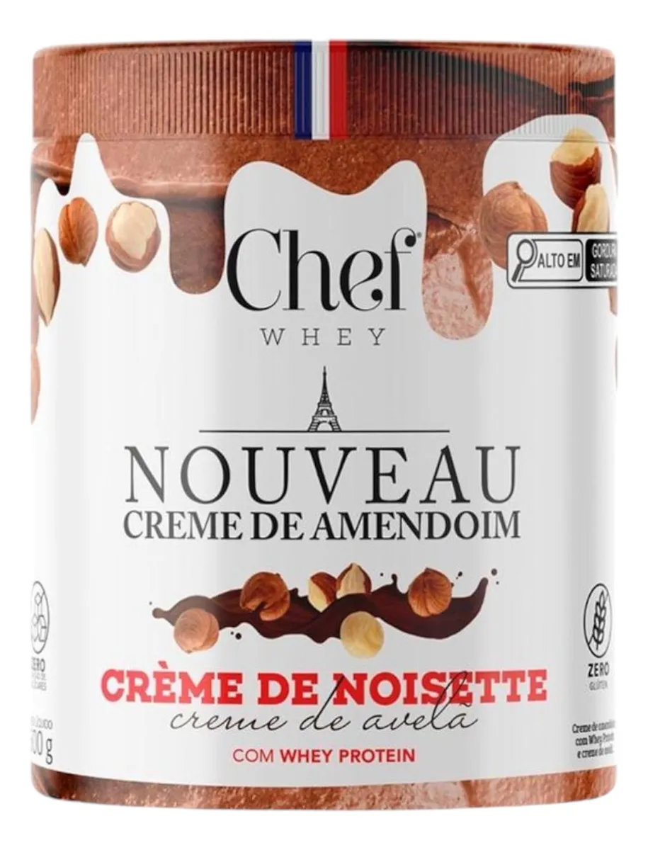 Creme De Amendoim 600g Zero Açucar C/ Whey Protein  