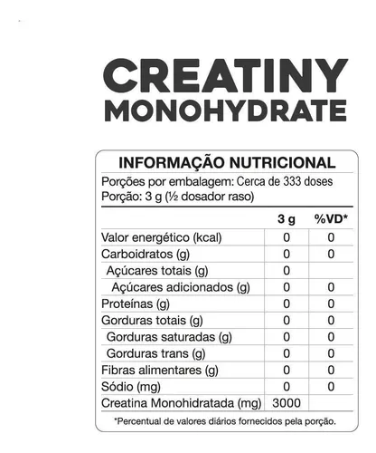 Creatina 1 kg Mono Hidratada