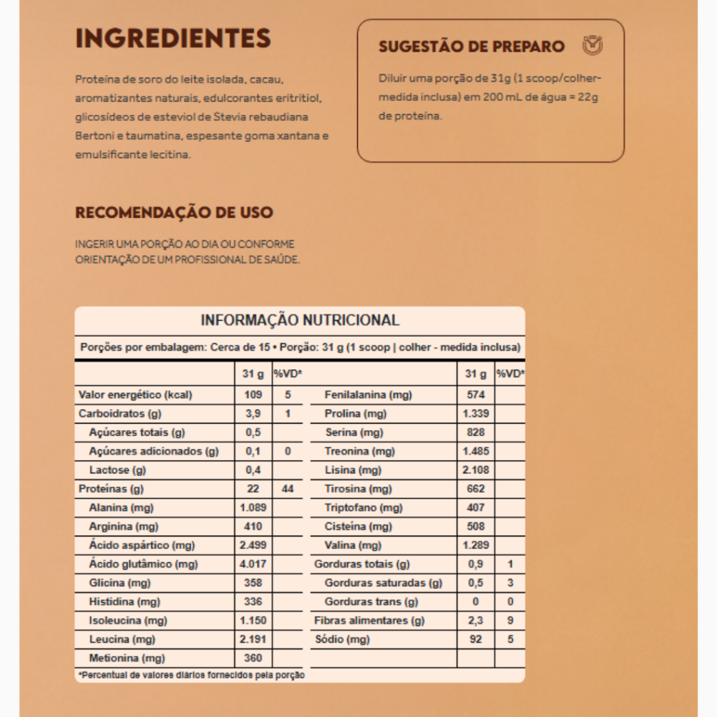 Whey Isolado 450g Língua de Gato -  