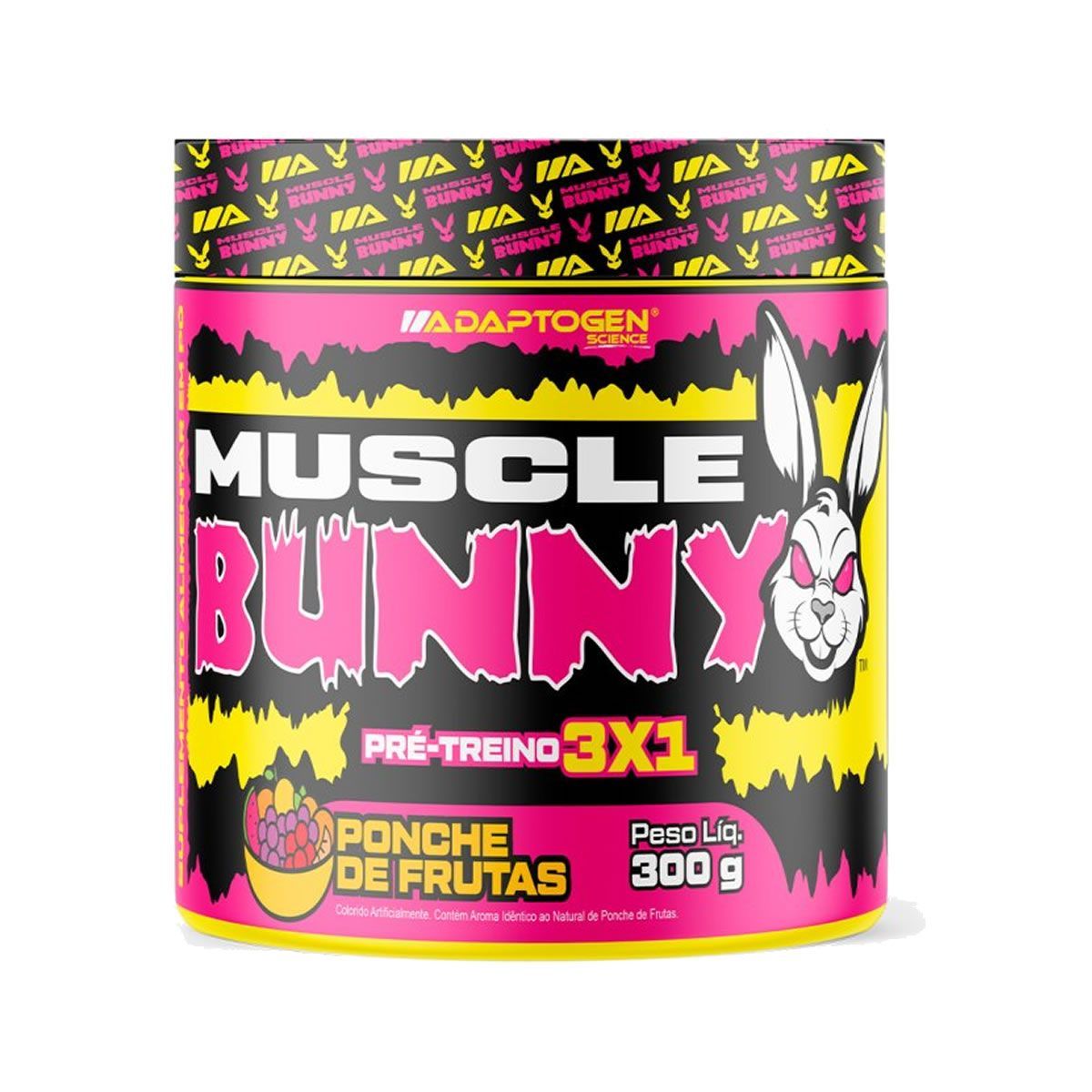 Muscle Bunny Pré-Treino - 300g  