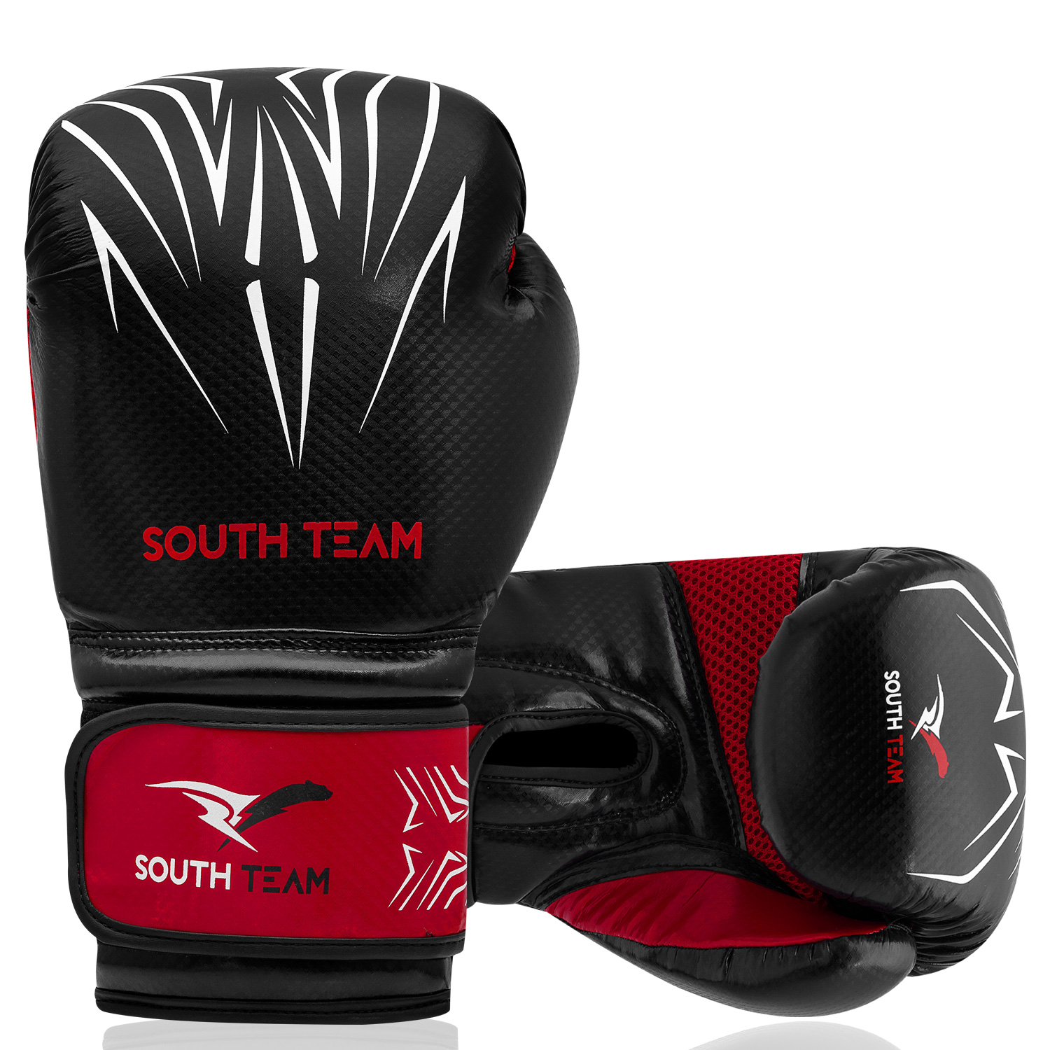 Luva de Boxe MEX - PRETA E VERMELHA