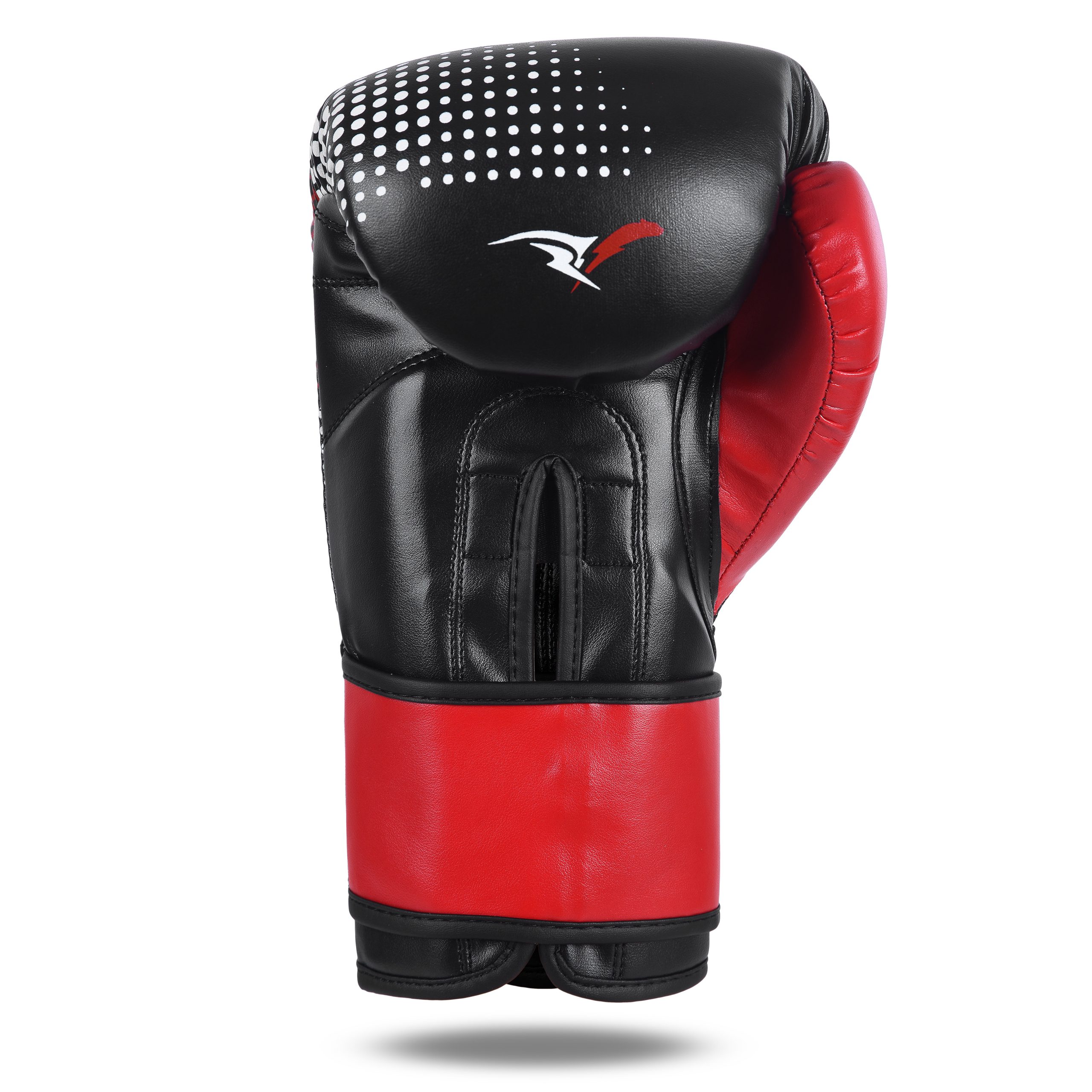 LUVA DE BOXE PRO VERMELHA E PRETA