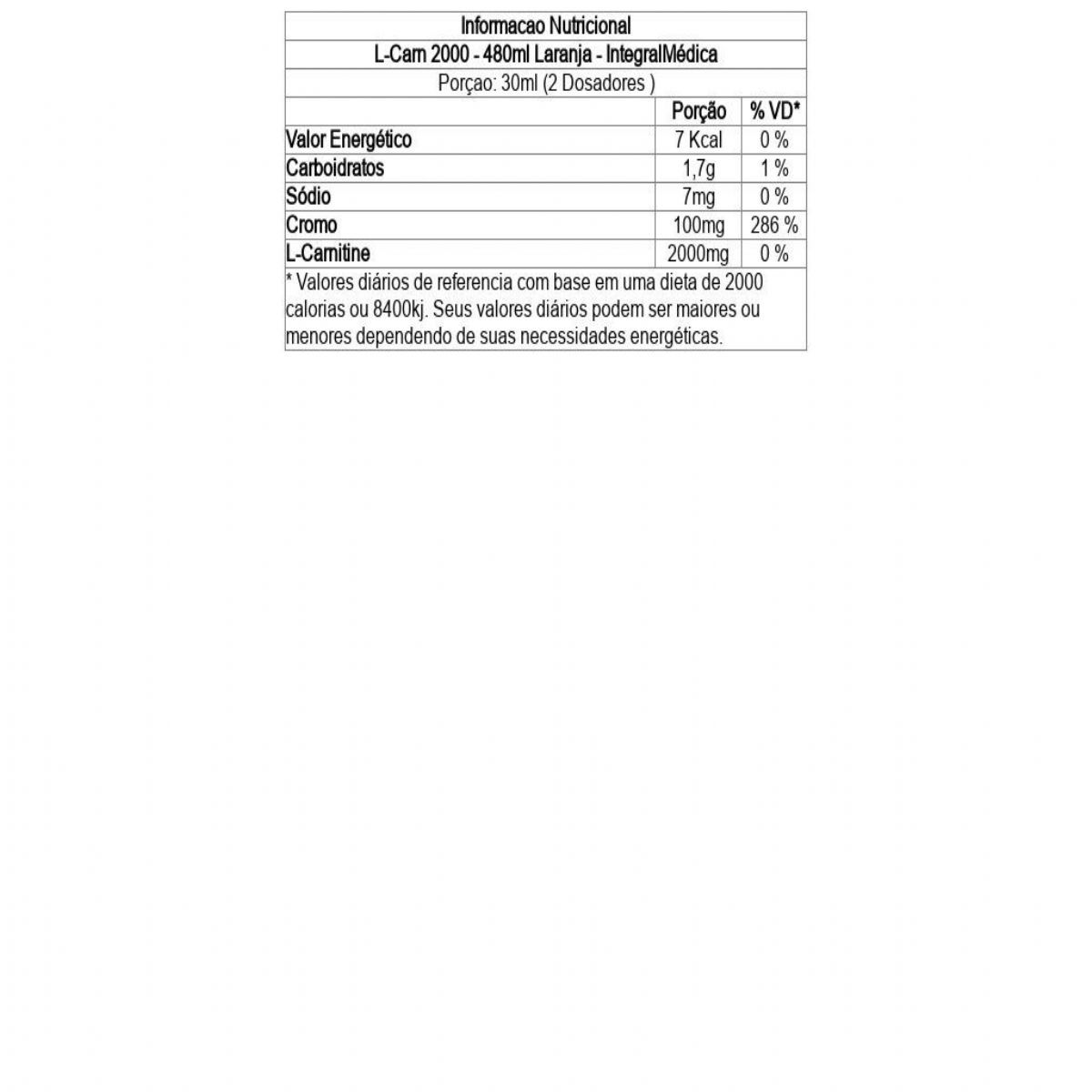L-Carn 2000 - 480ml   -  