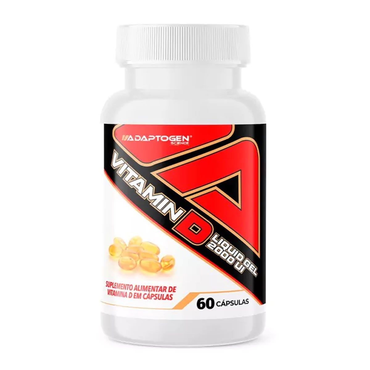 Vitamina D Liquid Gel 2000UI - 60 Cápsulas -  