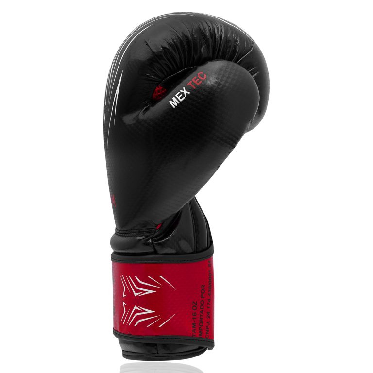 Luva de Boxe MEX - PRETA E VERMELHA