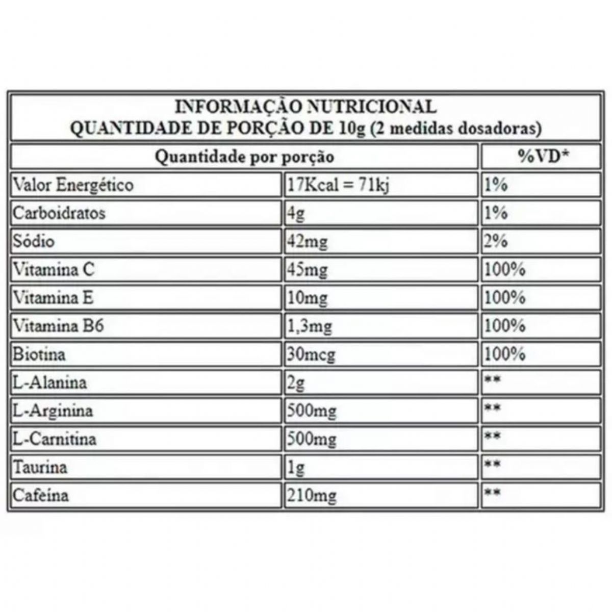 Viking Pre Workout - 300g   - Canibal