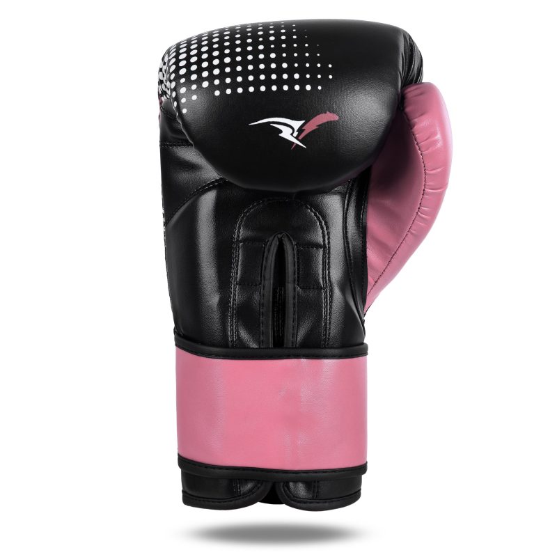 LUVA DE BOXE PRO ROSA E PRETA
