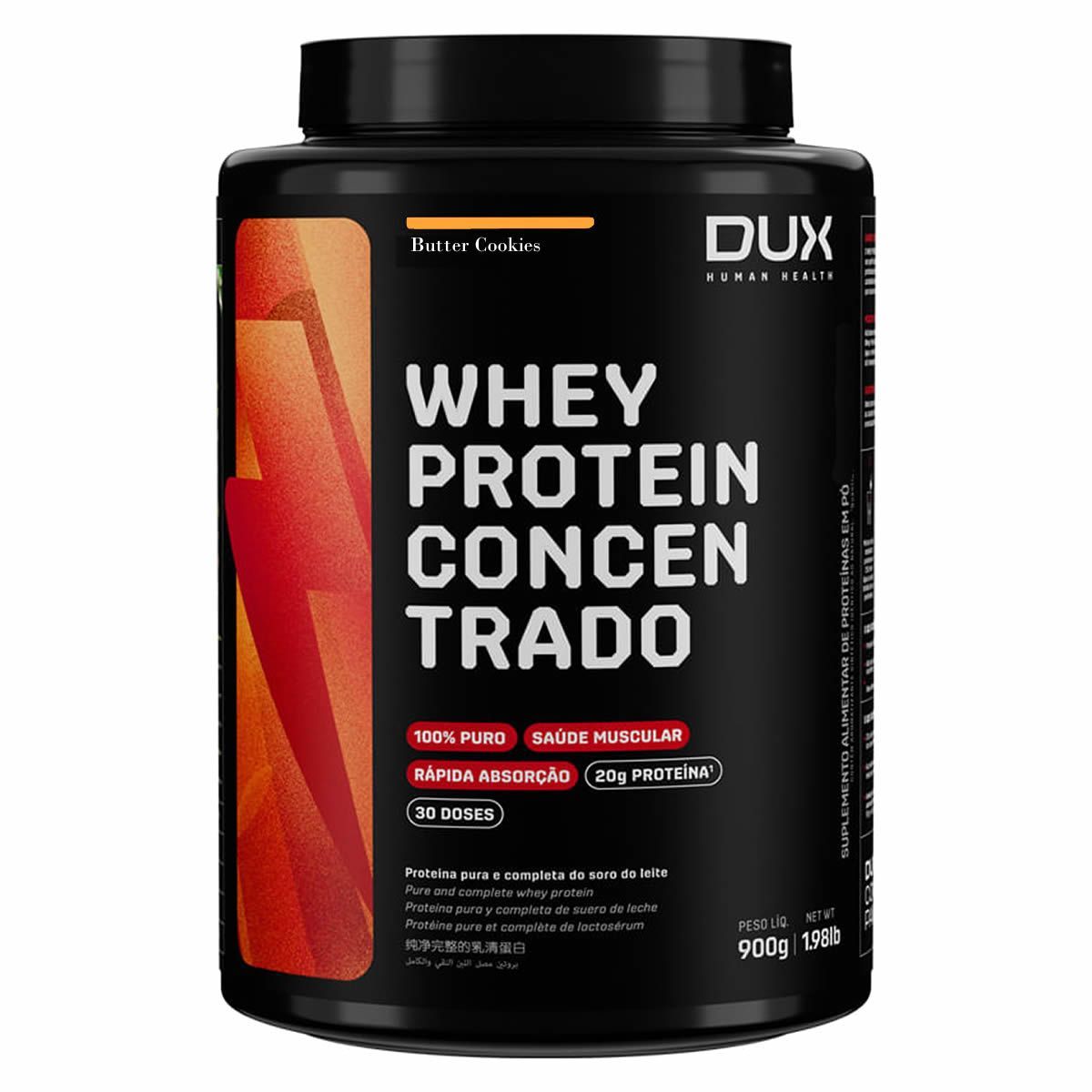 Whey Protein Concentrado - 900g