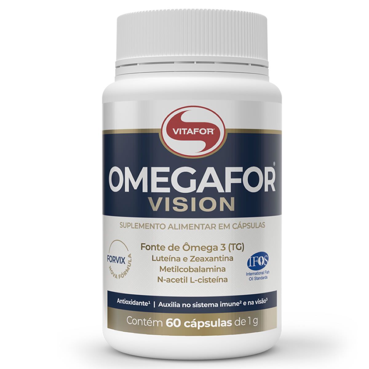 Ômegafor Vision - 60 Cápsulas -  