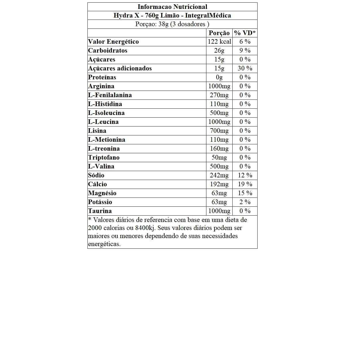 HYDRA-X Intra Workout