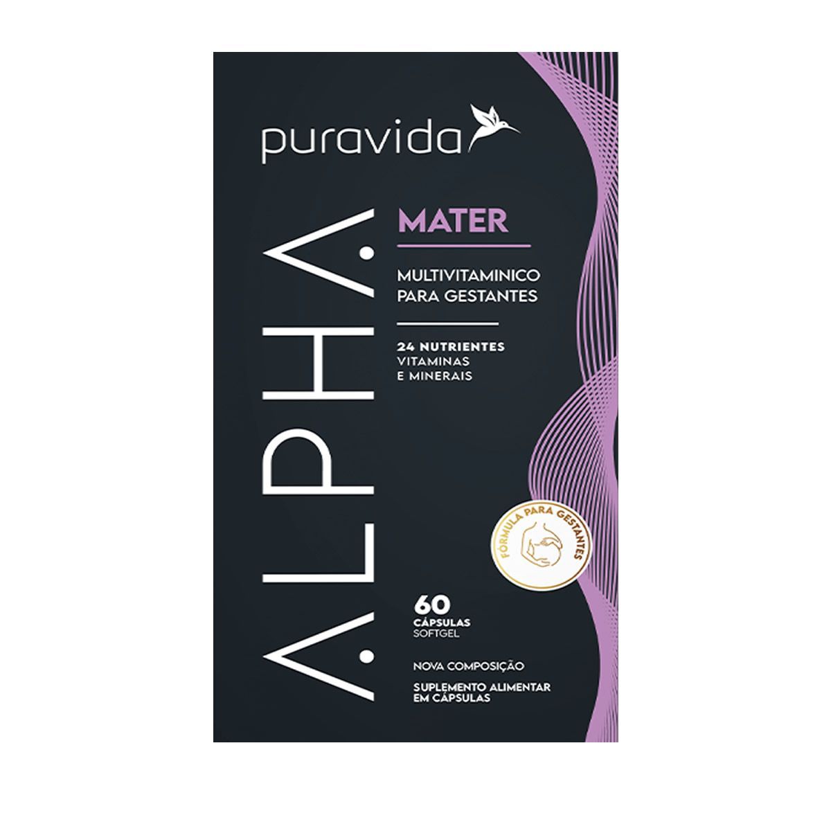 Alpha Mater - 60 Cápsulas Softgel -  
