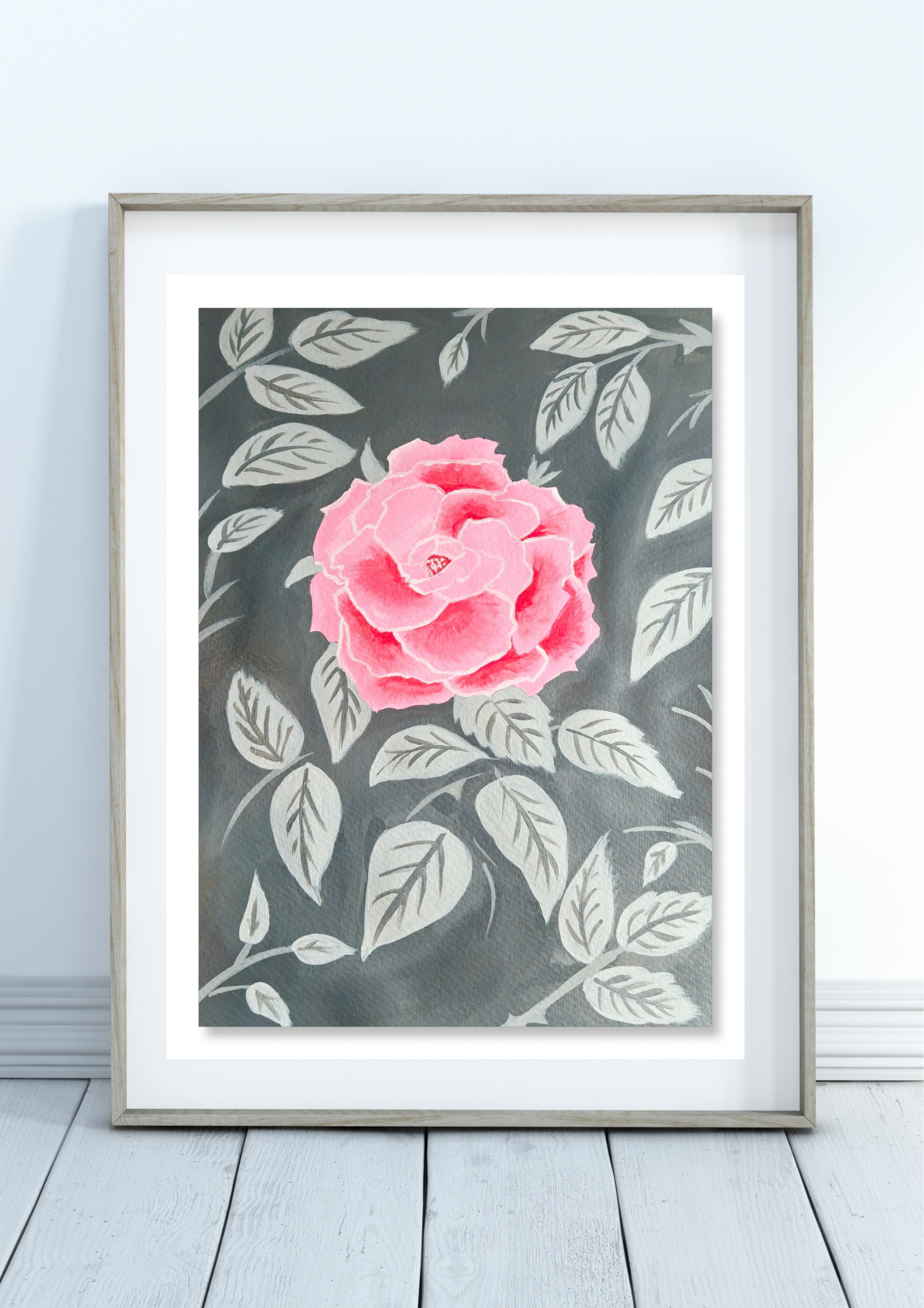"The Venetian Damask Rose" 