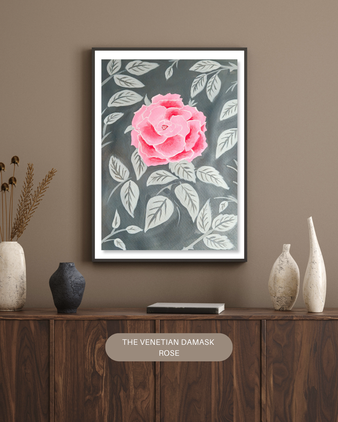 "The Venetian Damask Rose" 