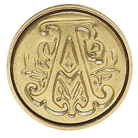 Lacre abecedario mango madera