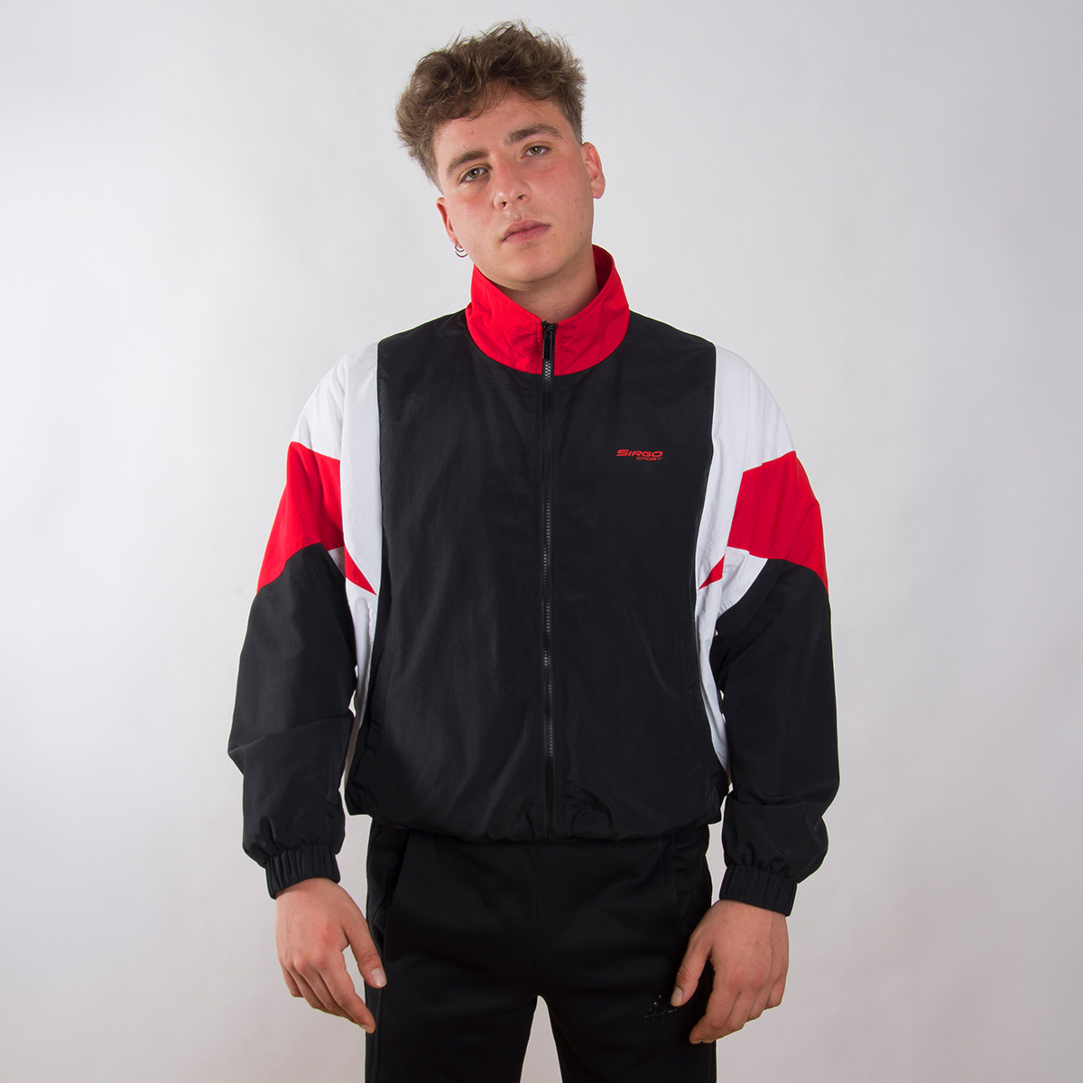 Chaqueta Sirgo Sport 101 - Negro Rojo