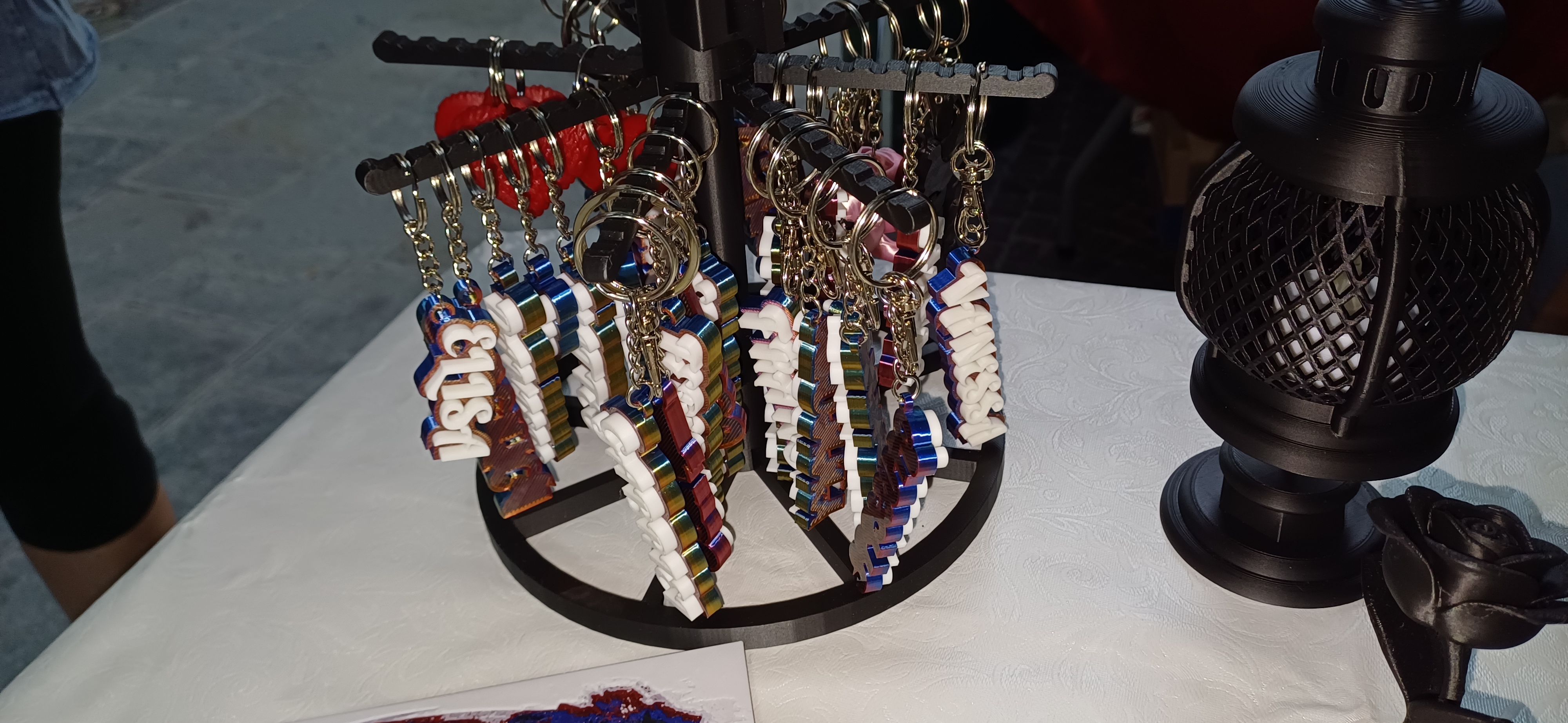 Custom 3D Printed Keychains