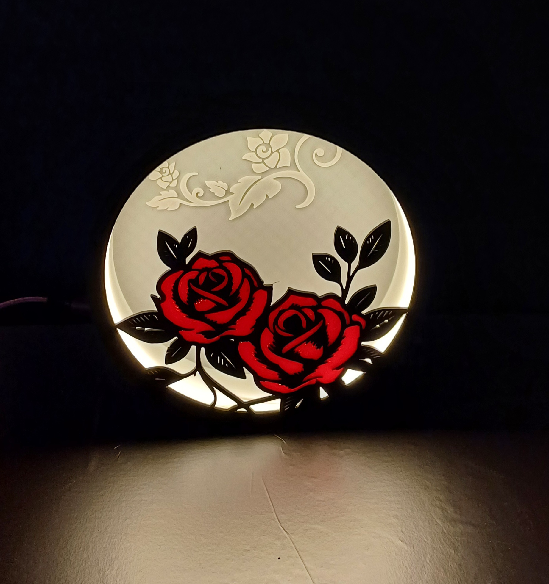 Lampada Decorativa Rose