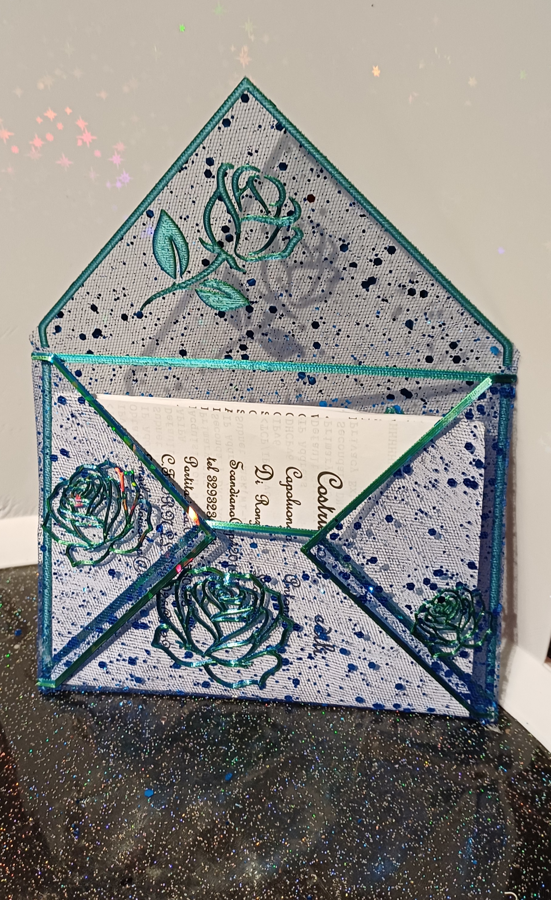 Porta Lettere floreale