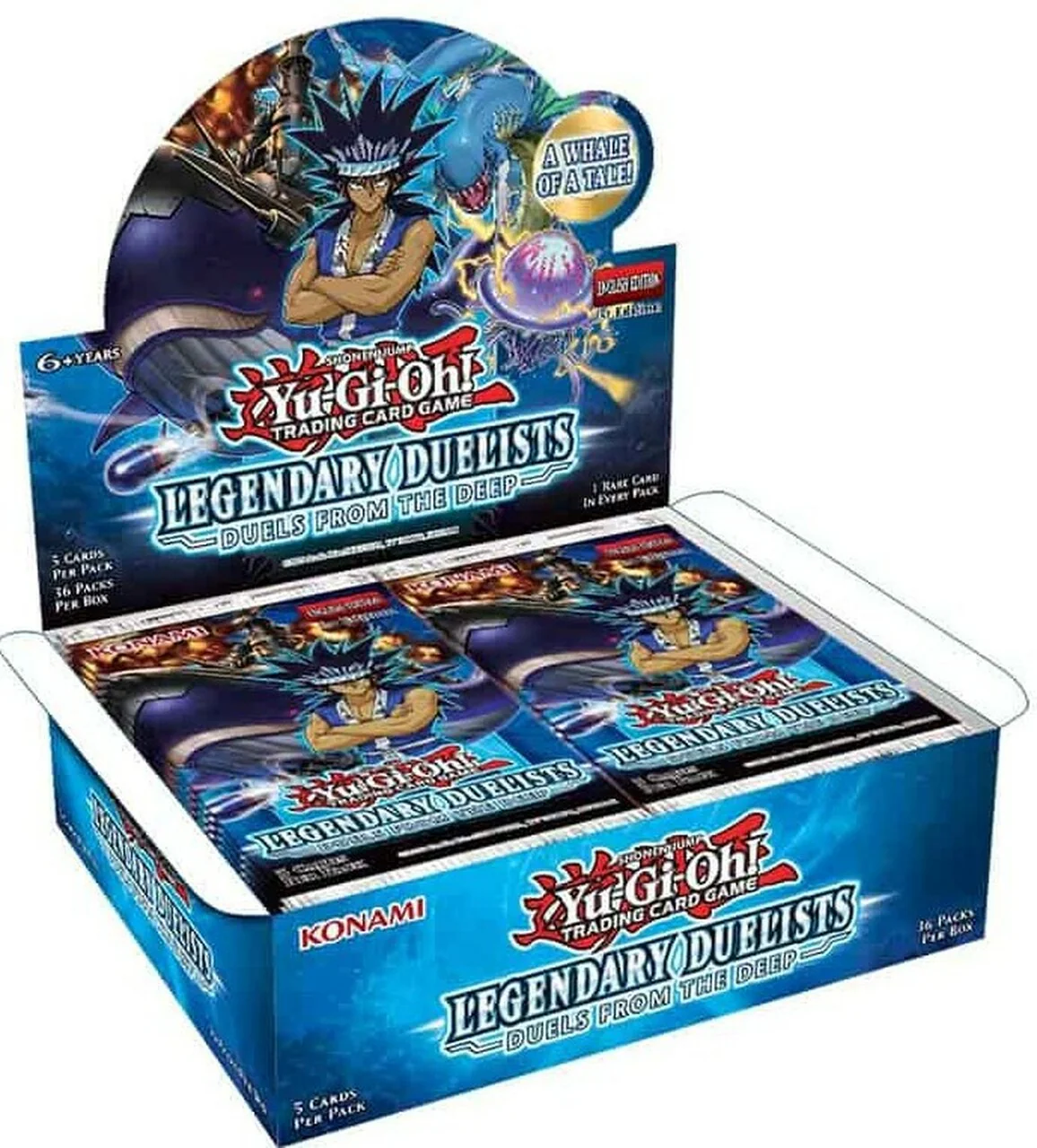 Yu-Gi-Oh! - LEGENDARY DUELISTS: DUELS FROM THE DEEP BOOSTER BOX - 1ST EDITION