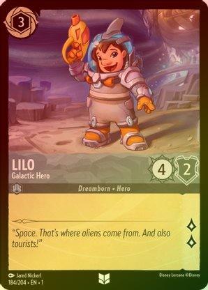 LILO (GALACTIC HERO) - 184/204 - UNCOMMON (FOIL)