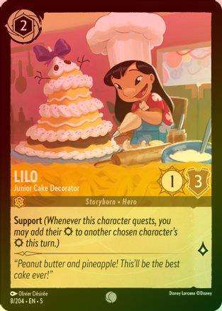 LILO (JUNIOR CAKE DECORATOR) - 8/204 - COMMON (FOIL) 