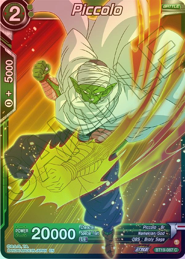PICCOLO - BT19-087 - COMMON (FOIL) 