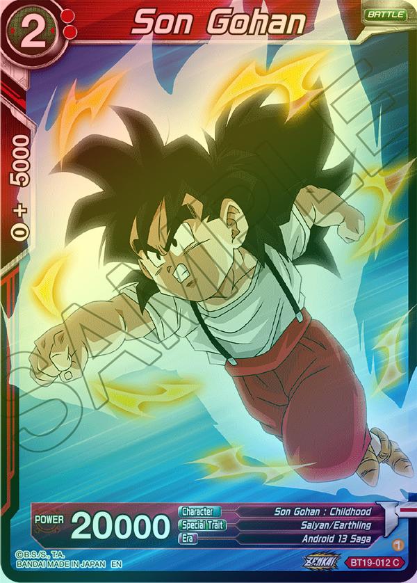 SON GOHAN - BT19-012 - COMMON (FOIL) 