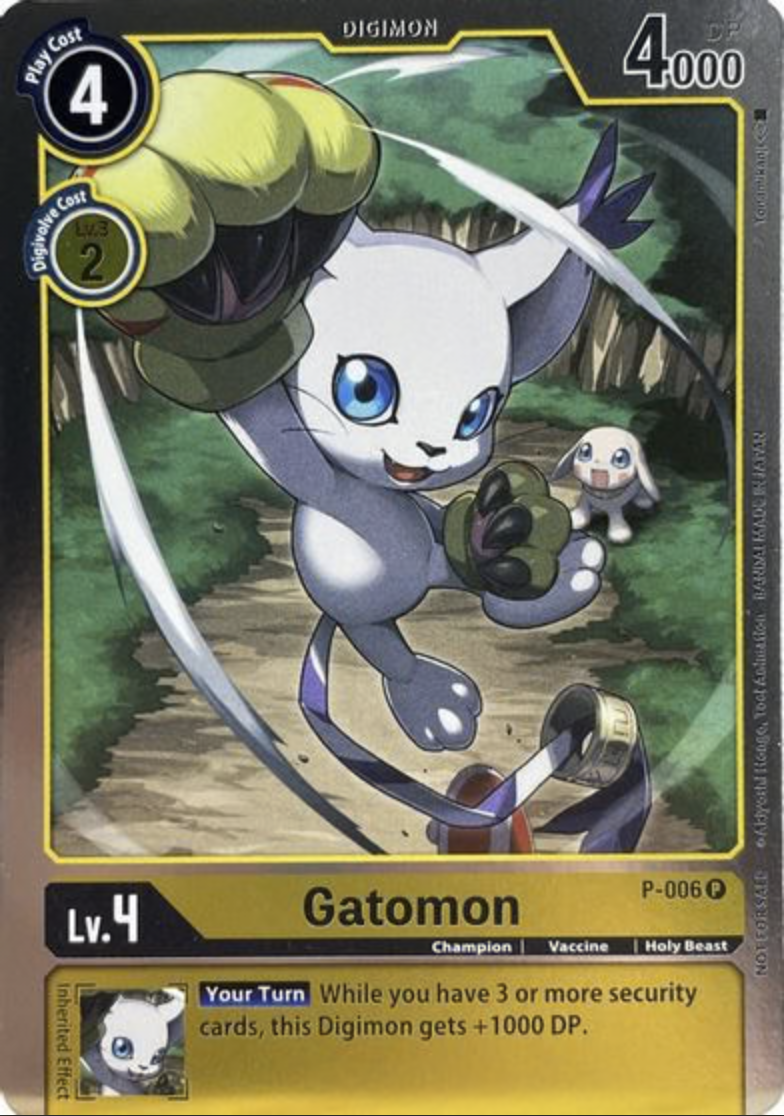 GATOMON - P-006 - (SILVER) PROMO