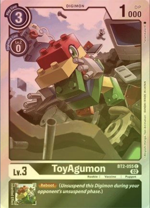 TOYAGUMON (RESURGENCE BOOSTER REPRINT) - BT2-055 - COMMON (FOIL) 