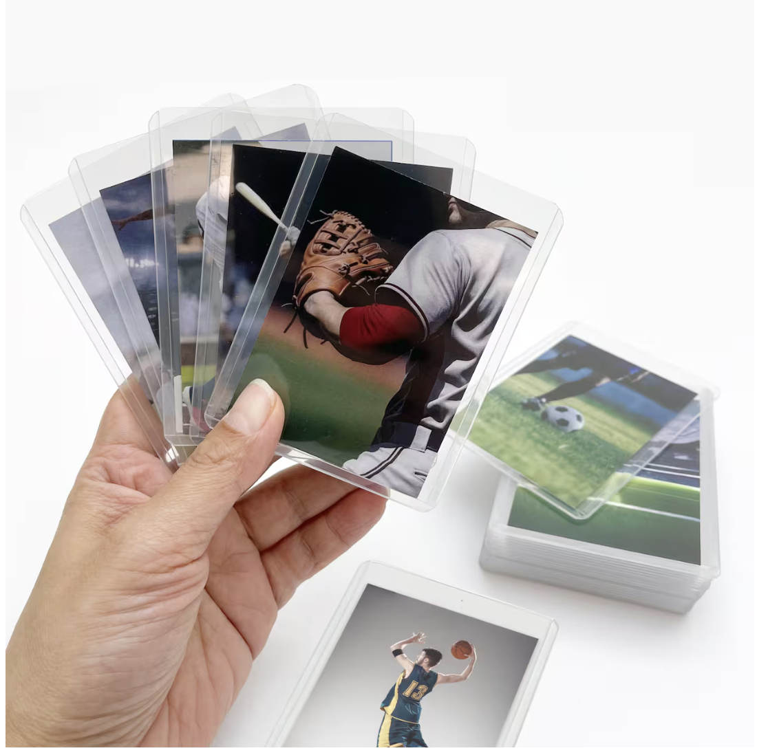 Hard Plastic Protective for Trading Cards 