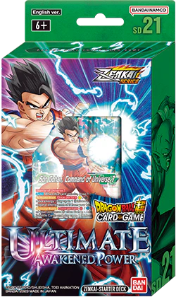 DRAGON BALL SUPER - ZENKAI SERIES 3 - STARTER DECK #1 - ULTIMATE AWAKENED POWER