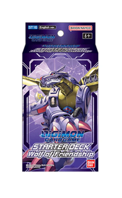 DIGIMON CARD GAME - STARTER DECK - WOLF OF FRIENDSHIP